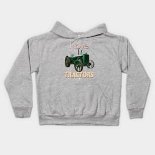 I Love Tractors Allis Chalmers Kids Hoodie